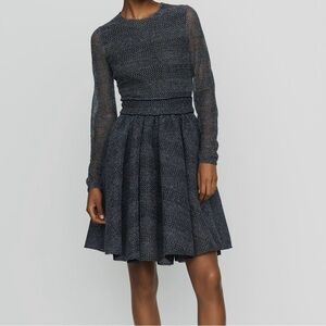 Maje Fit & Flare Royale Dress